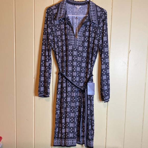 Max Studio Dresses & Skirts - 🆕Max Studio Black & White Long Sleeve Dress L
